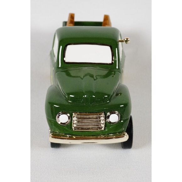 Dept 56 Classic Cars 1950 Ford F-1 Pickup (John Deere) Snow Village #55285 w Box - Picture 6 of 9